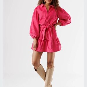 Smith and Quinn Dallas dress in pink size S